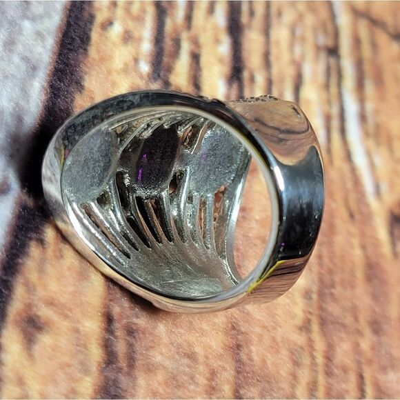Yellow Tigers Eye Ring Size 7 - Picture 9 of 15